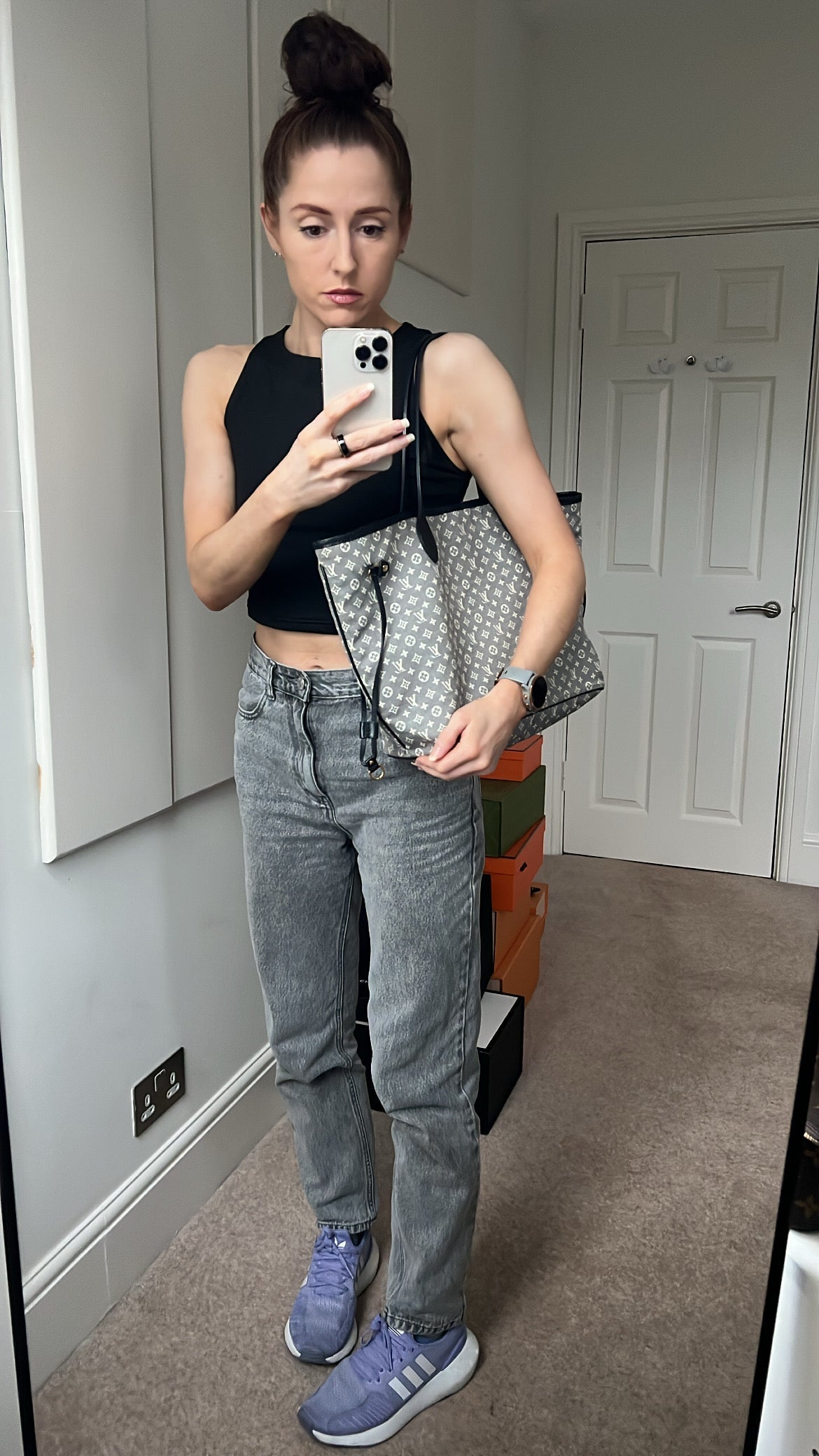 Louis Vuitton Neverfull MM Monogram Idylle Mini Lin