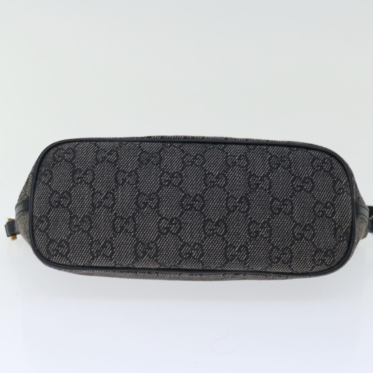 GUCCI GG Canvas Accessory Pouch Black 07198 70805