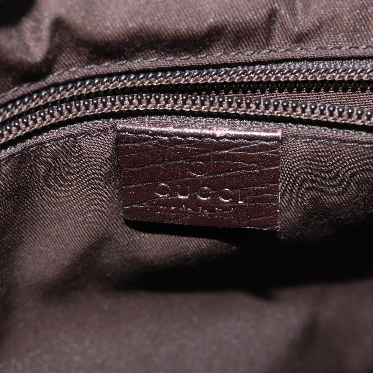 GUCCI GG Supreme Hand Bag PVC Beige 141976 70862