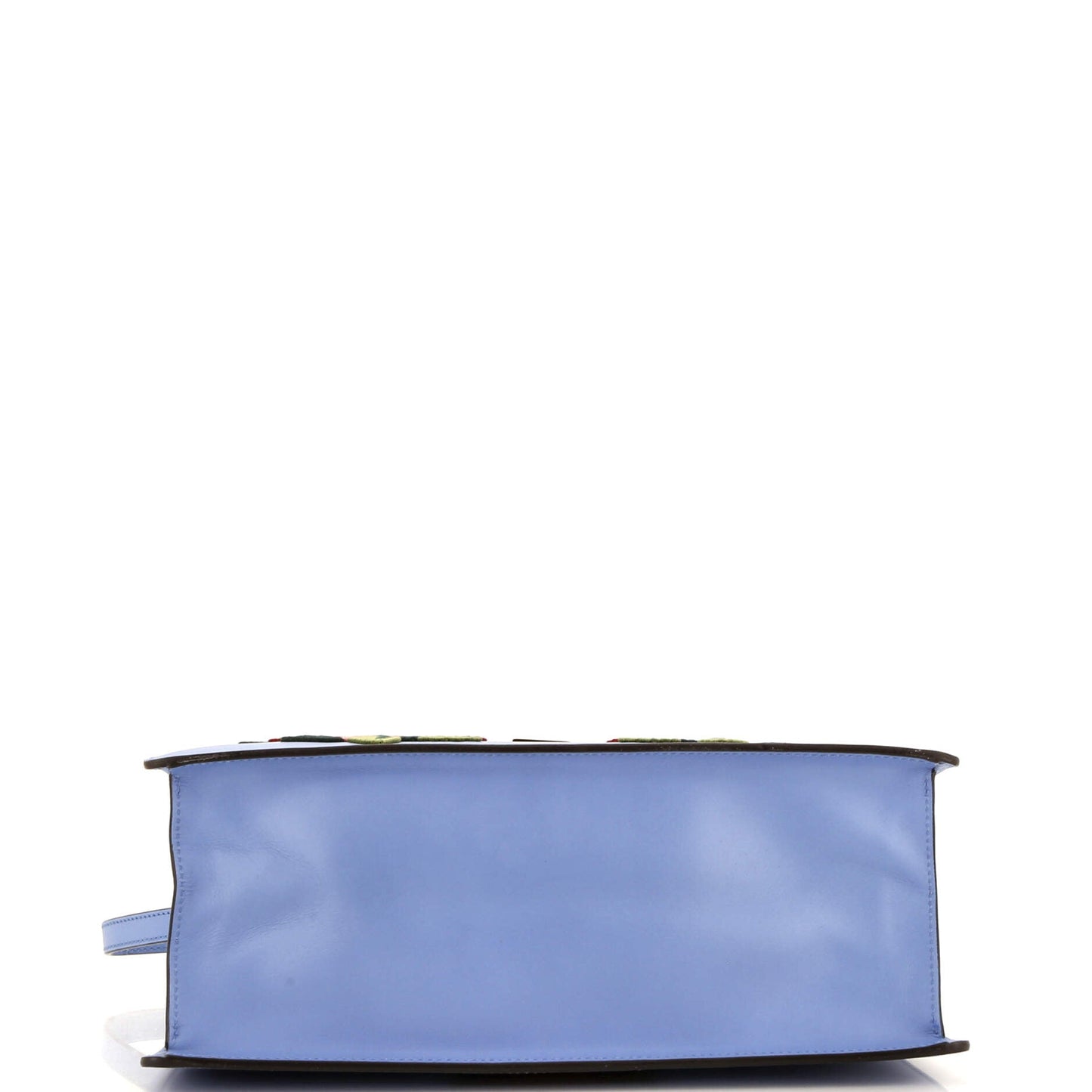 Sylvie Top Handle Bag Embroidered Leather Medium