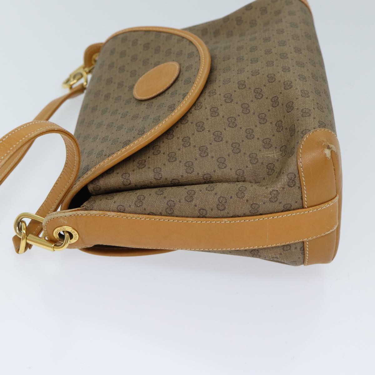 GUCCI Micro GG Supreme Shoulder Bag PVC Beige 001 099 4084 71428