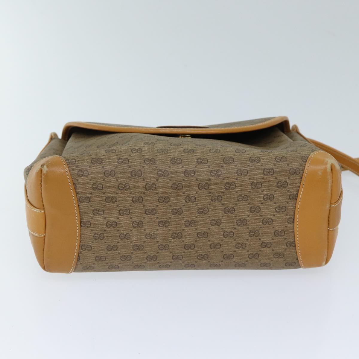 GUCCI Micro GG Supreme Shoulder Bag PVC Beige 001 099 4084 71428