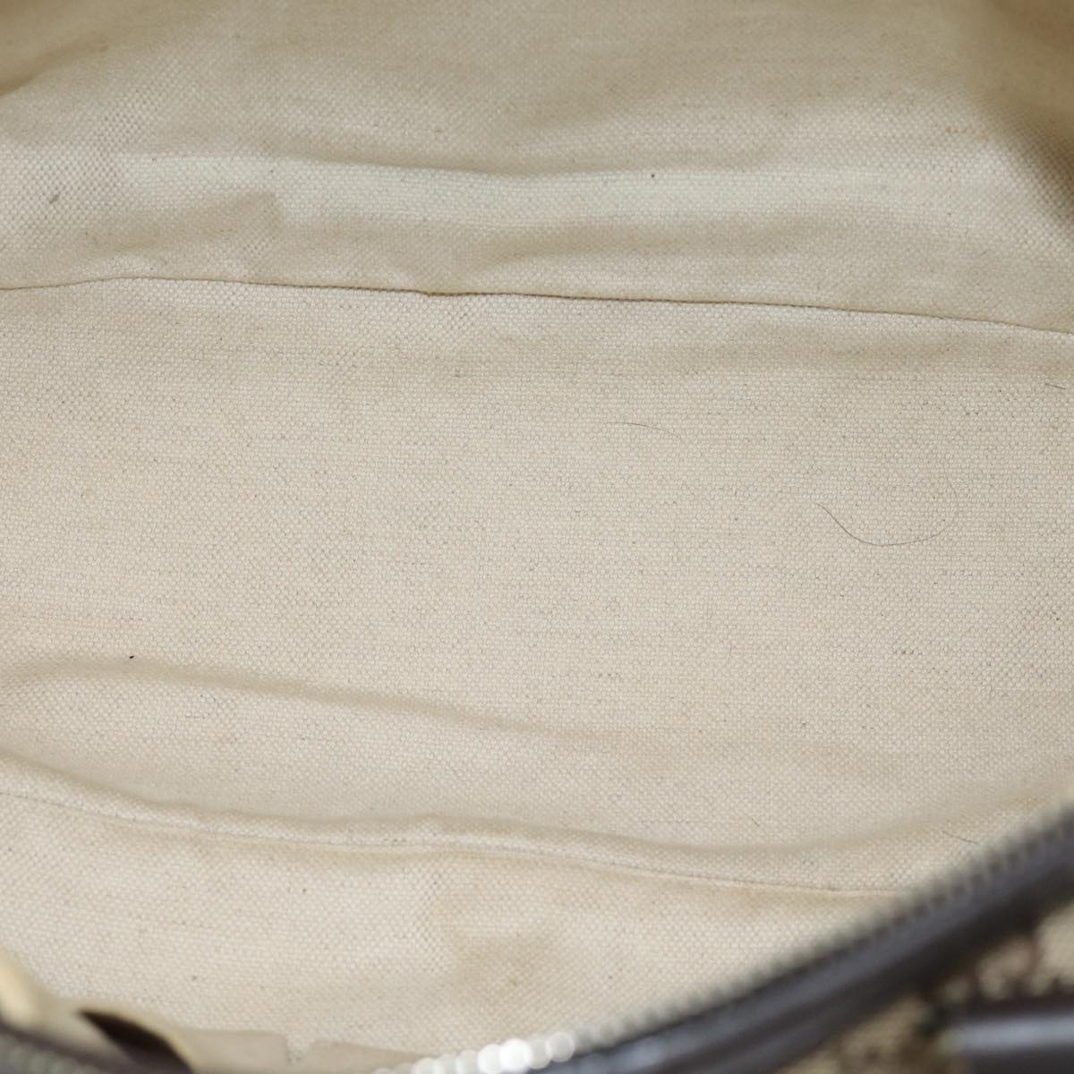 GUCCI GG Canvas Hand Bag Beige 247902 71513
