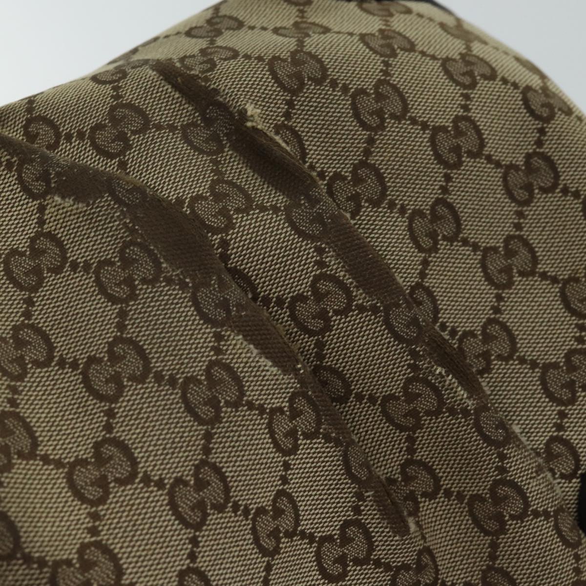 GUCCI GG Canvas Hand Bag Beige 247902 71513
