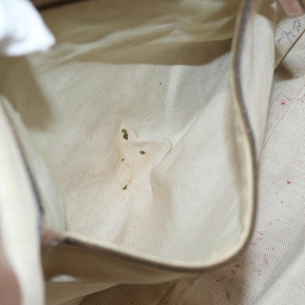 GUCCI GG Canvas Hand Bag Beige 269953 71514