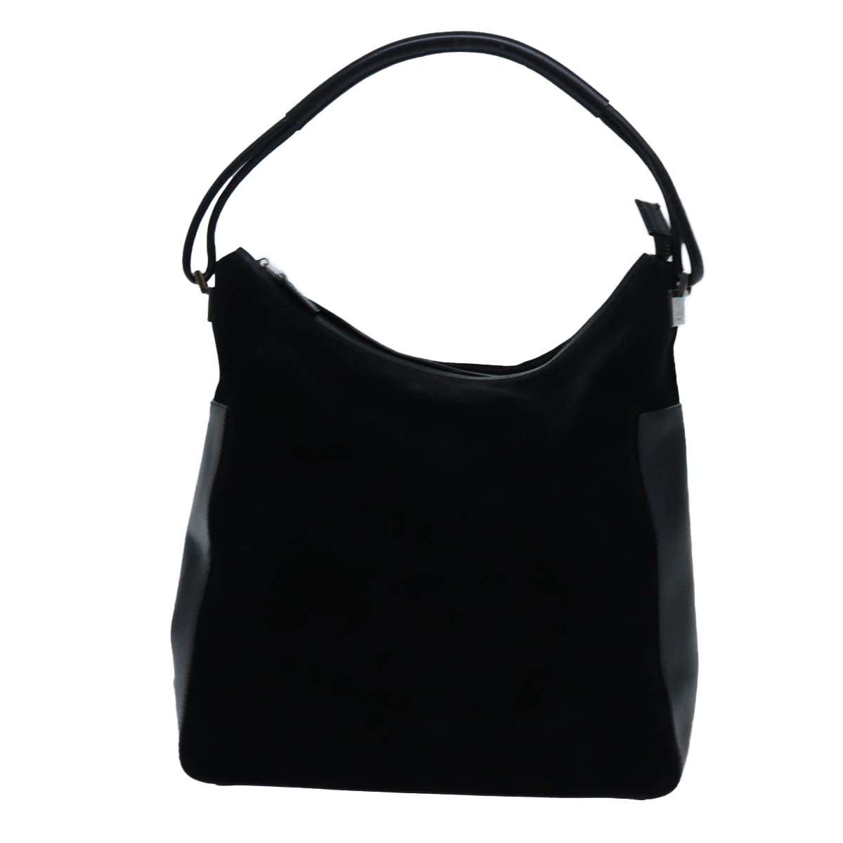 GUCCI Shoulder Bag Suede Black 001 3770 71787