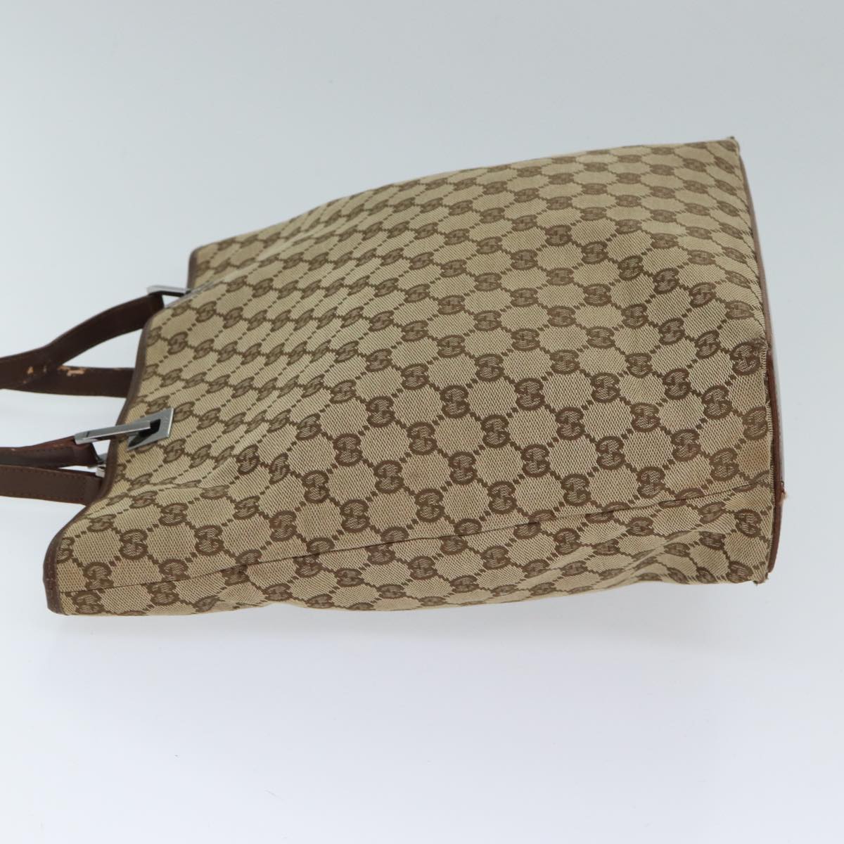 GUCCI GG Canvas Tote Bag Beige 001 1098 71799