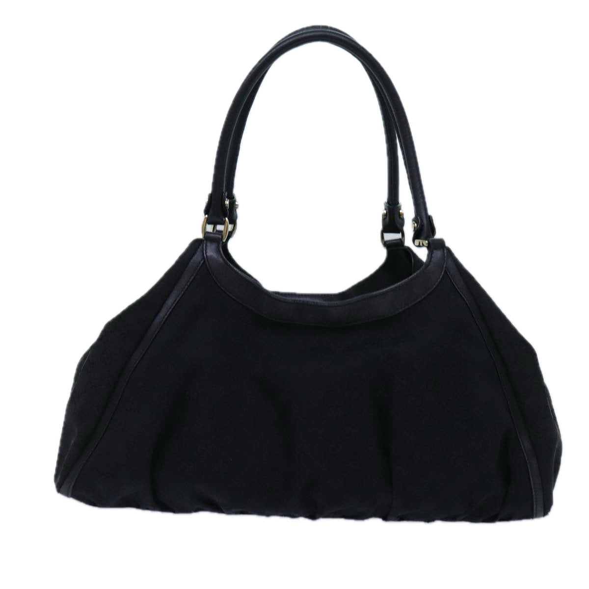 GUCCI GG Canvas Tote Bag Black 189835 71801