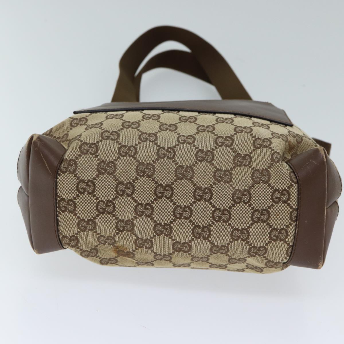 GUCCI GG Canvas Tote Bag Beige 28893 71807
