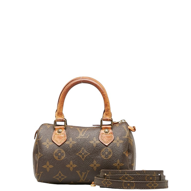 Louis Vuitton Monogram 2WAY M41534 Brown PVC Leather  Louis Vuitton