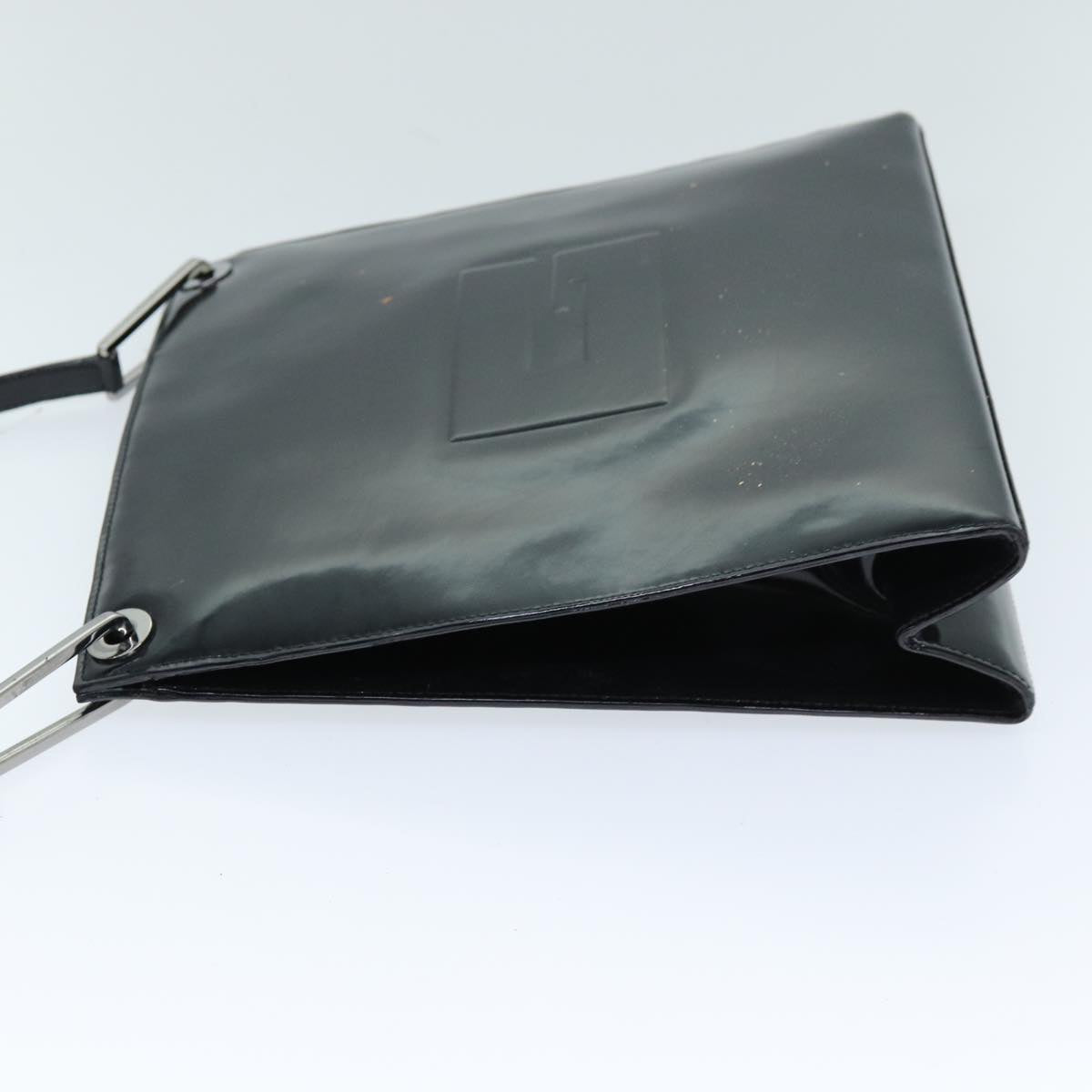 GUCCI Shoulder Bag Patent leather Black 001 1013 3037 71915