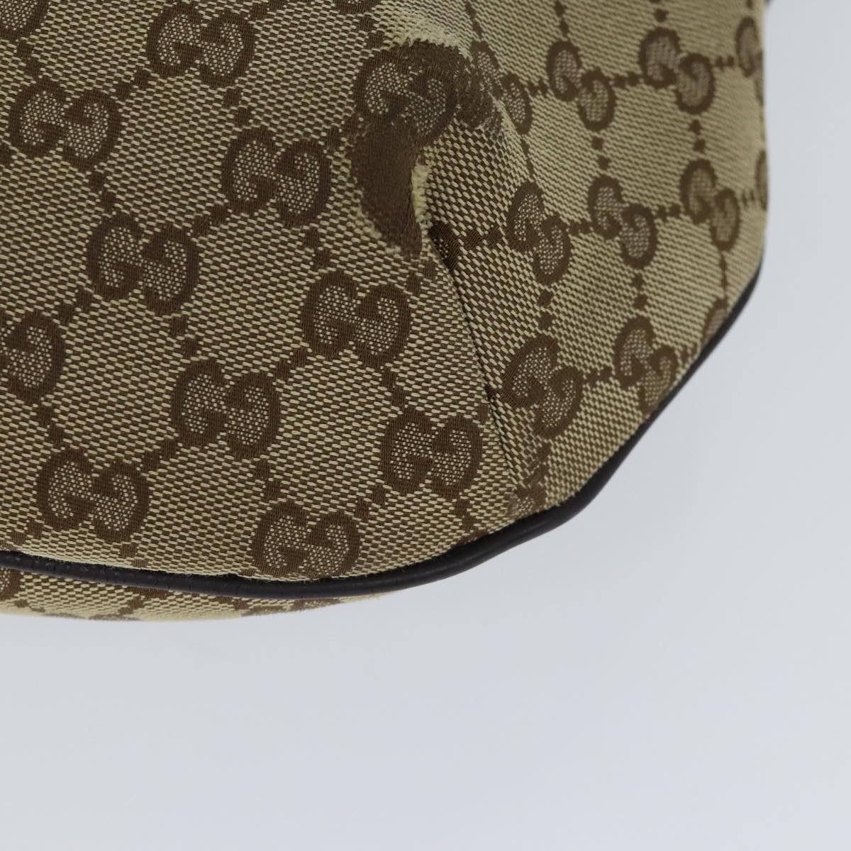 GUCCI GG Canvas Web Sherry Line Shoulder Bag Beige Red Green 181092 71918