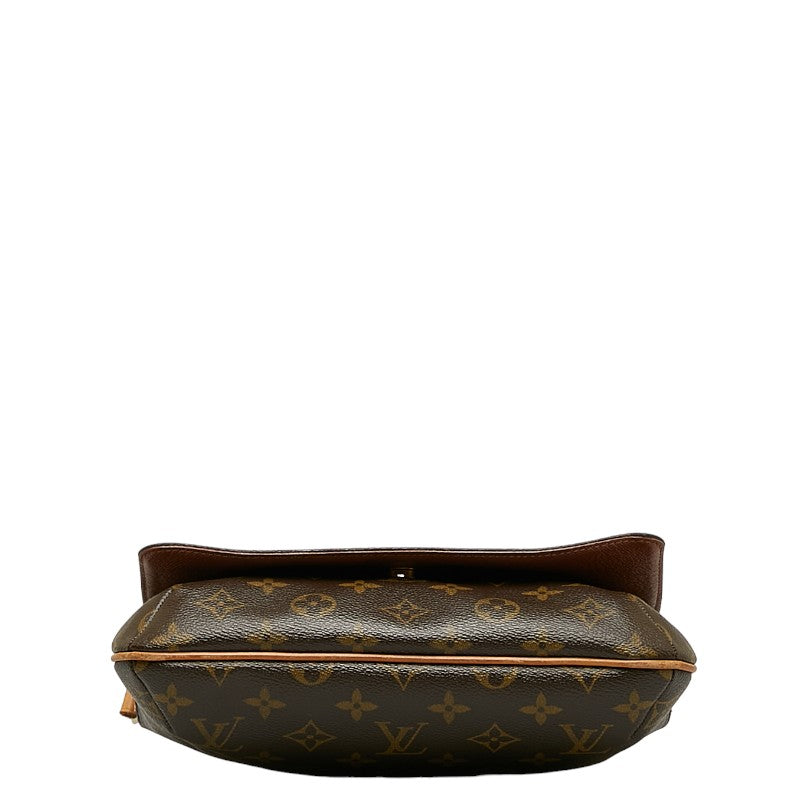 Louis Vuitton Monogram Muset Tango Long Shoulder Bag M51388 Brown PVC Leather  Louis Vuitton