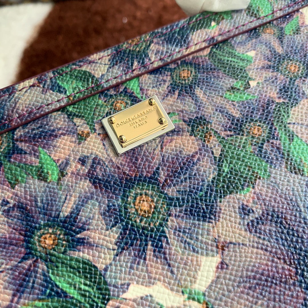 GLAMI MeGLAMIum Sicily Handbag Unique Print Motifs Muticolour For Women 10.2in/26cm GLAMI