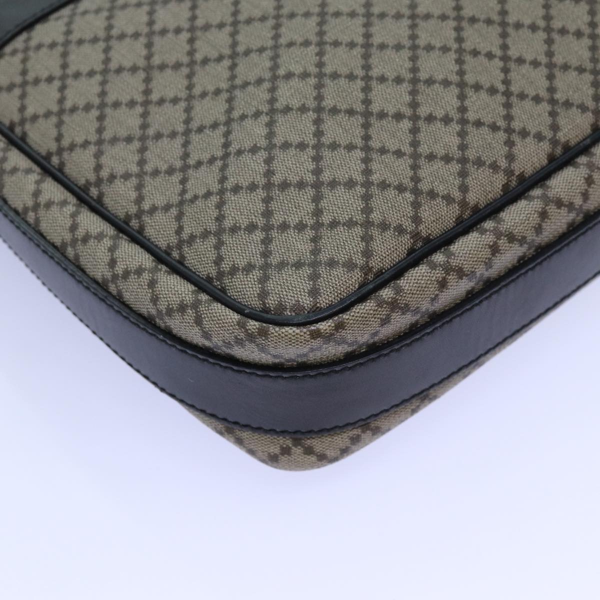 GUCCI Shoulder Bag PVC Beige 295679 72028