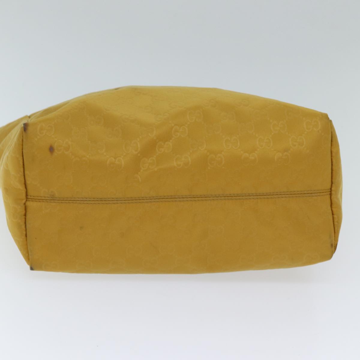 GUCCI GG Canvas Tote Bag Yellow 282439 72047