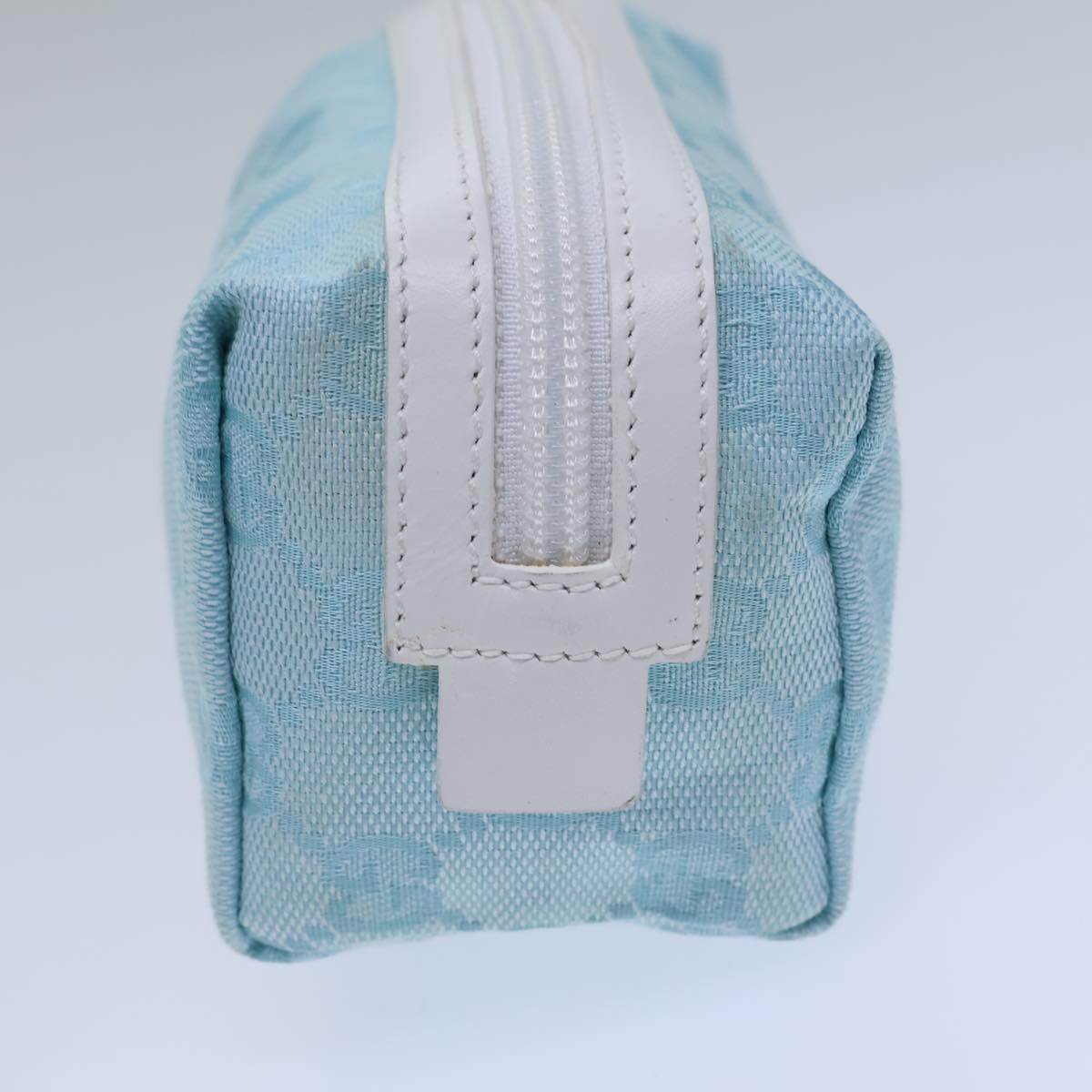 GUCCI GG Canvas Pouch Light Blue 039 1118 72109