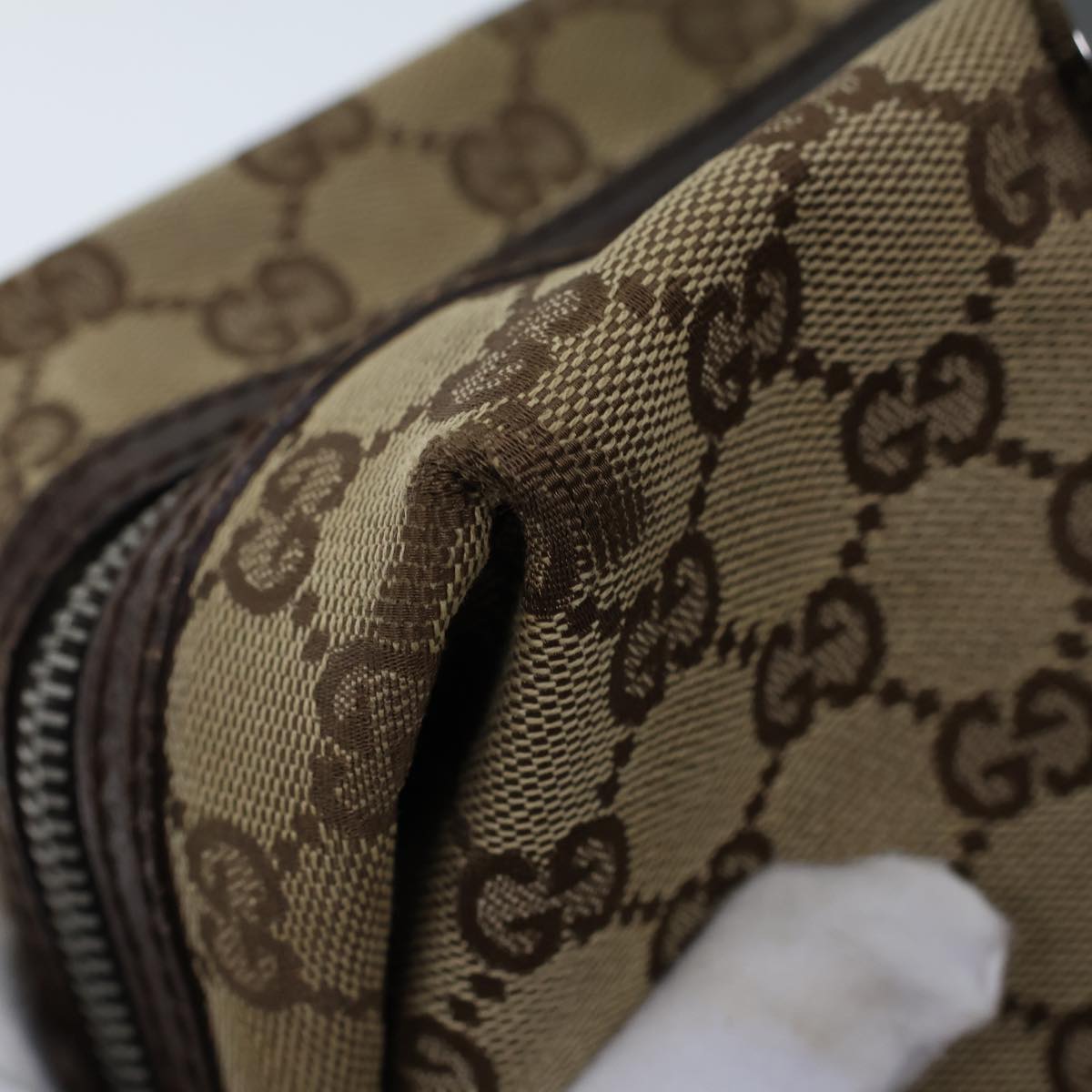 GUCCI GG Canvas Hand Bag Beige 72163