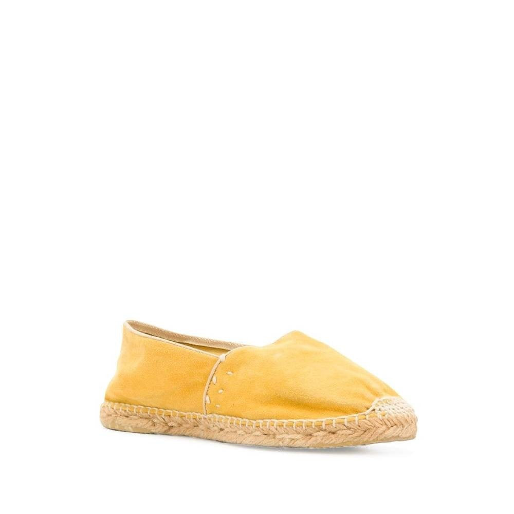 GLM-- Yellow Suede Espadrilles - '90s