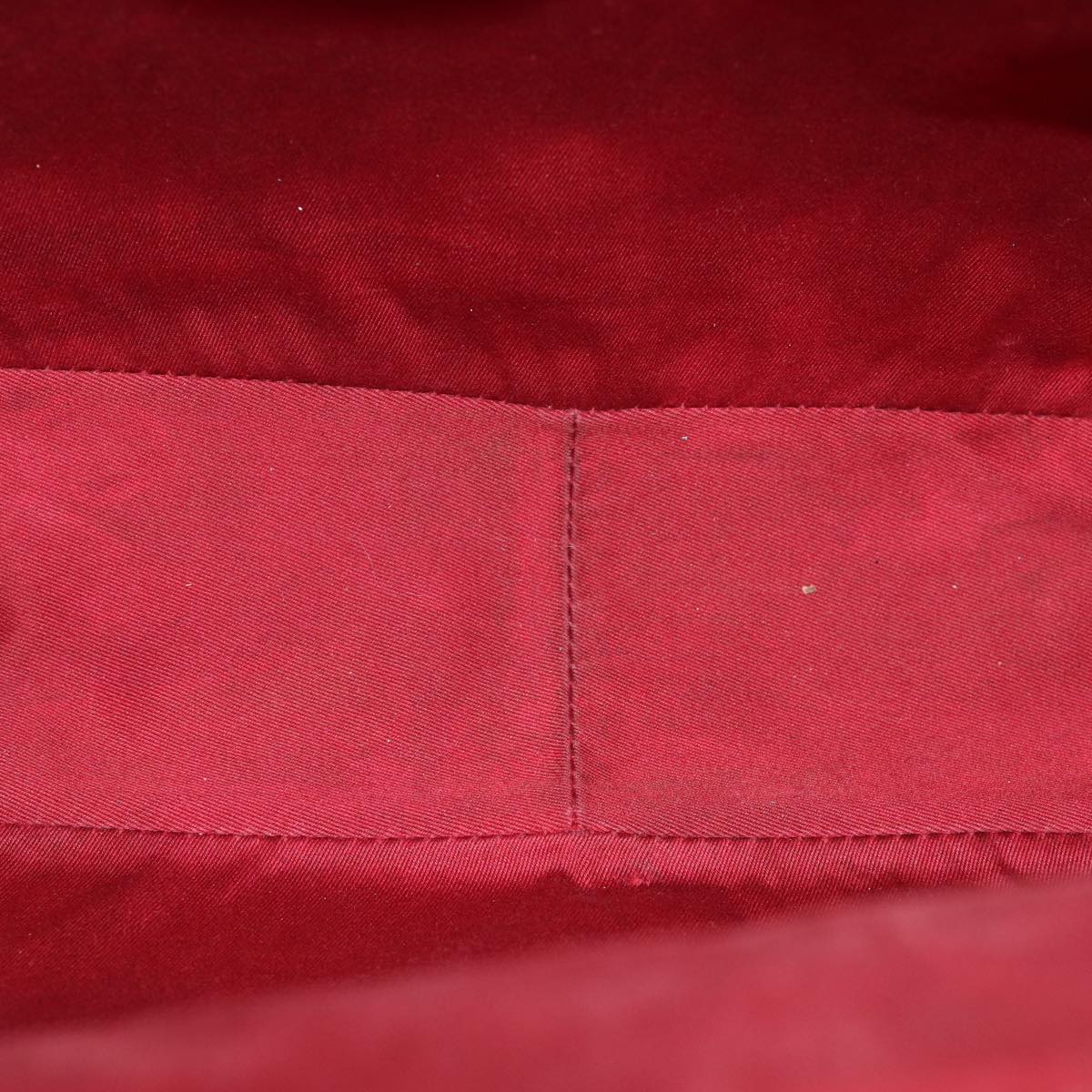 GUCCI GG Canvas Bamboo Tote Bag Red 72414