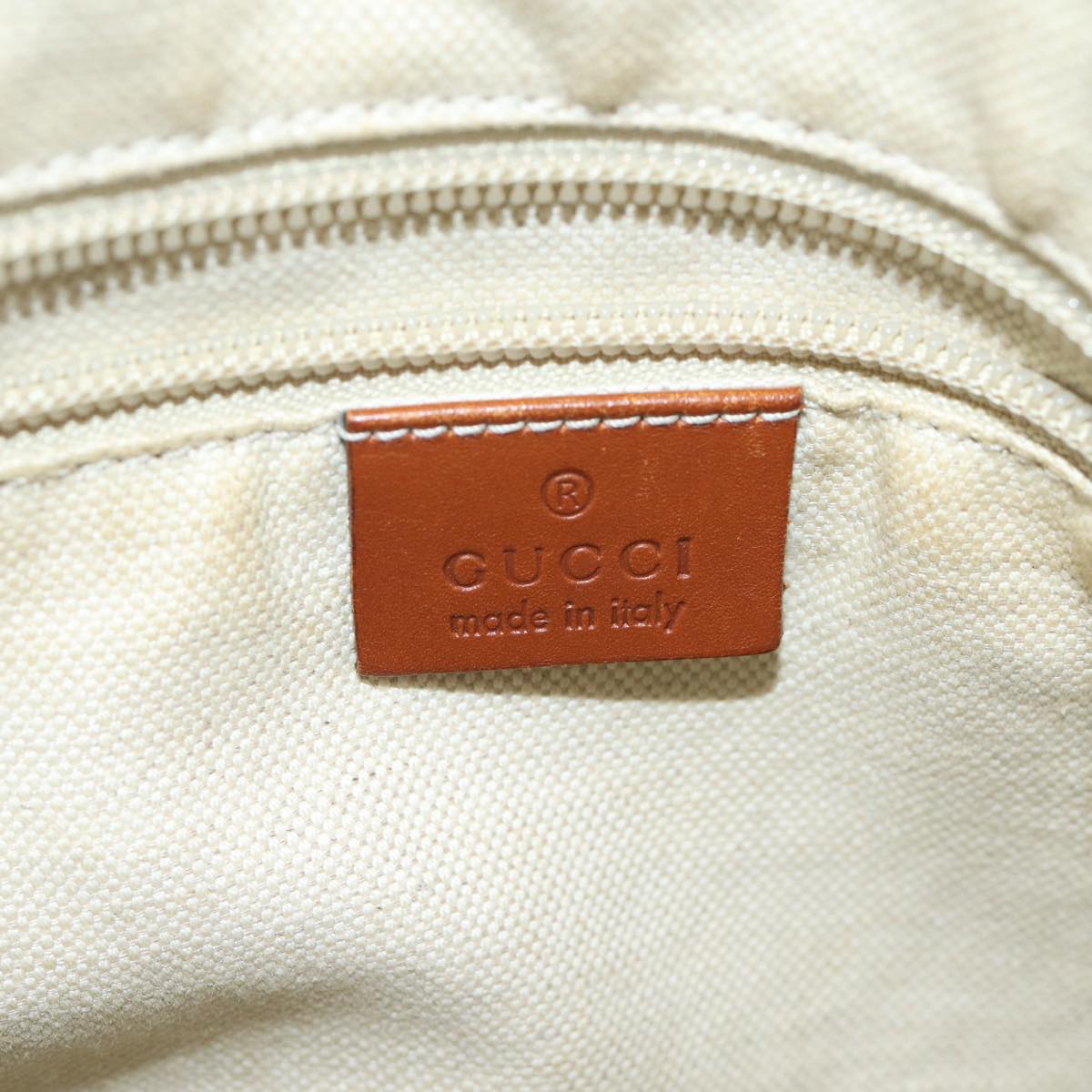 GUCCI GG Canvas Tote Bag Nylon Navy 72423