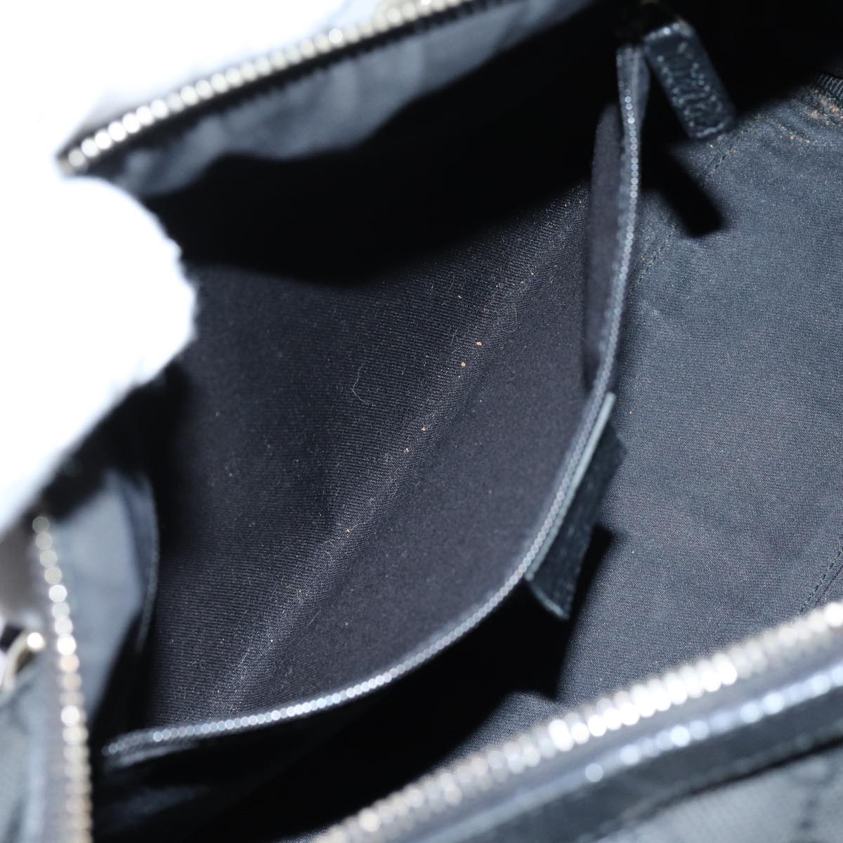 GUCCI GG Canvas Shoulder Bag Black 72519
