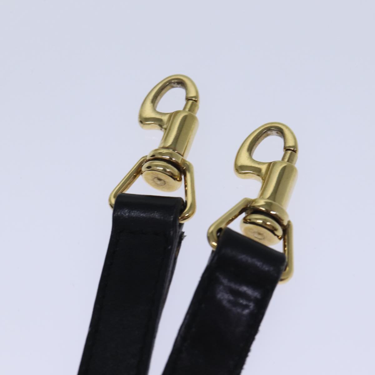 GUCCI Bamboo Hand Bag Leather 2way Black 72549