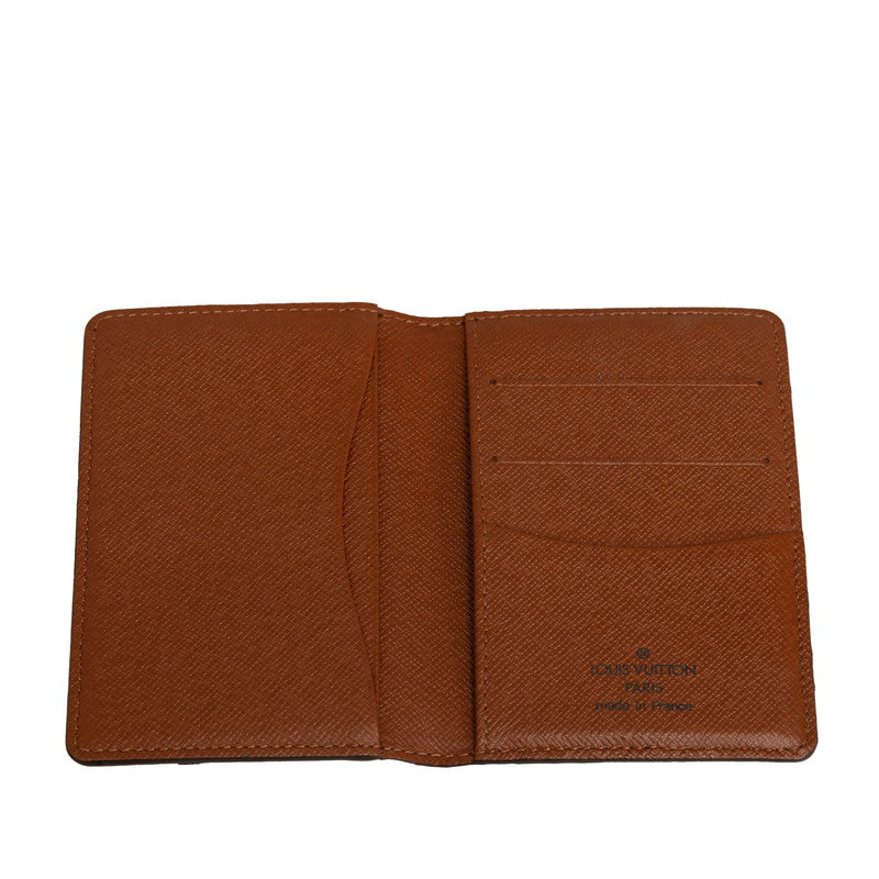 Louis Vuitton Monogram M61732 Card Case PVC/Leather Brown