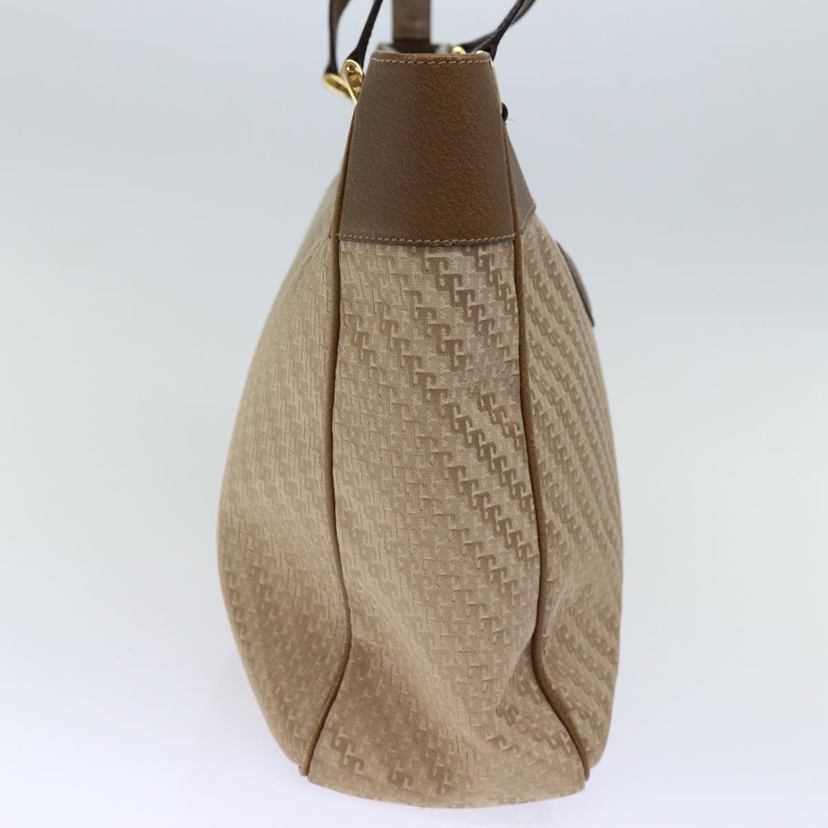 GUCCI Tote Bag Canvas Beige Brown 72800