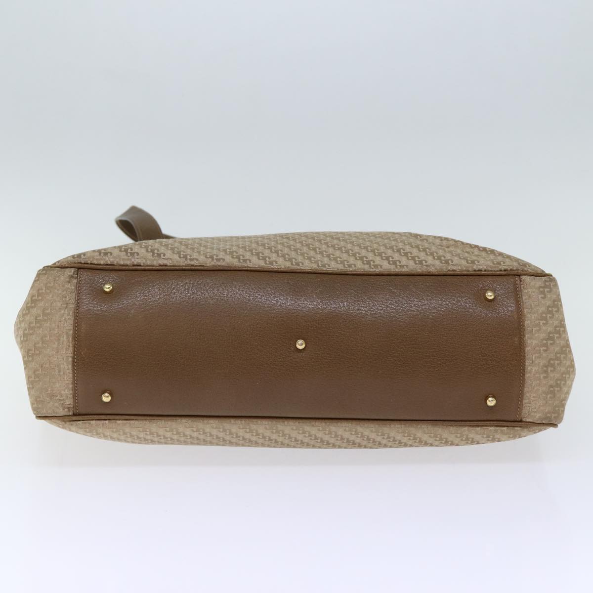 GUCCI Tote Bag Canvas Beige Brown 72800