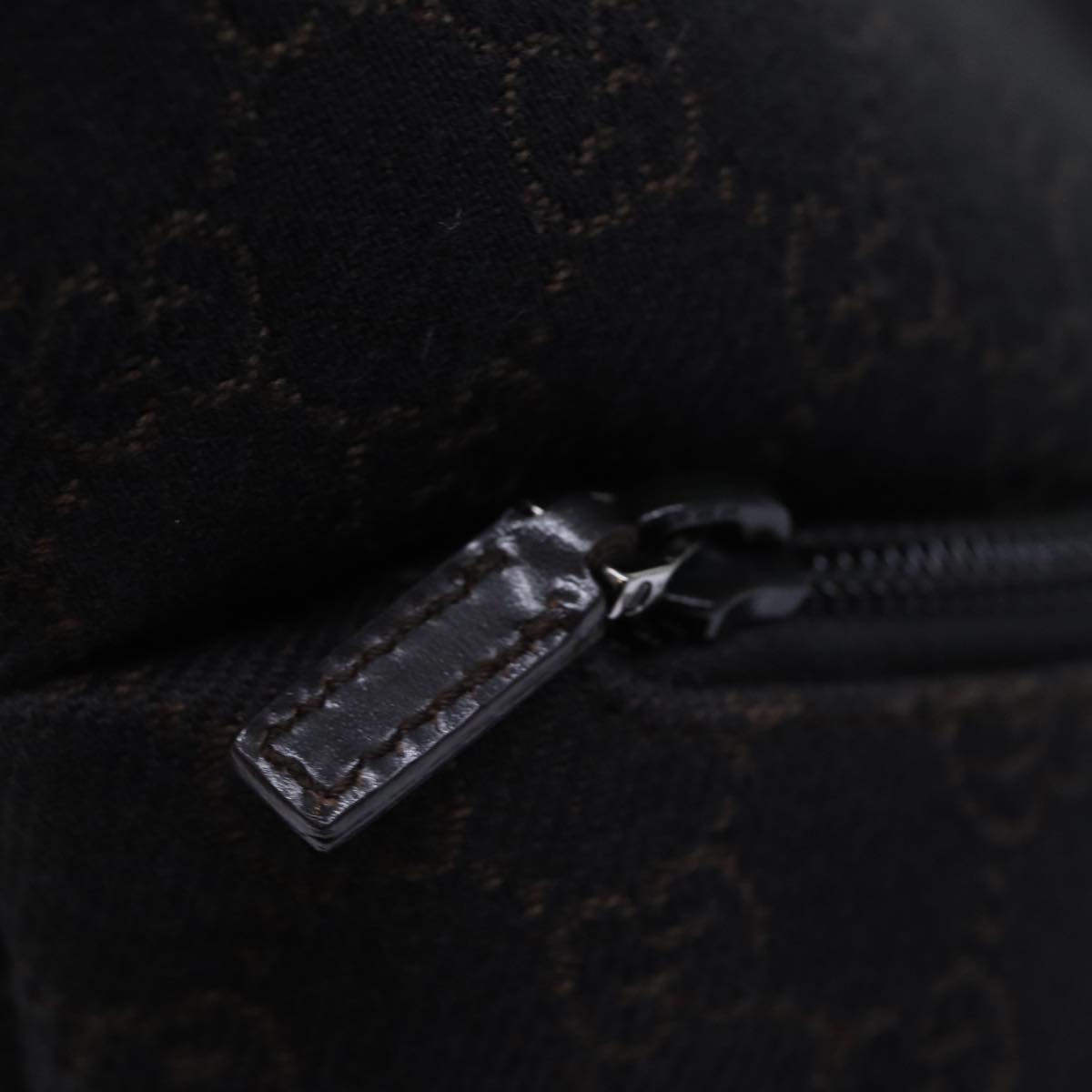 GUCCI GG Canvas Shoulder Bag Outlet Black 105649 72837
