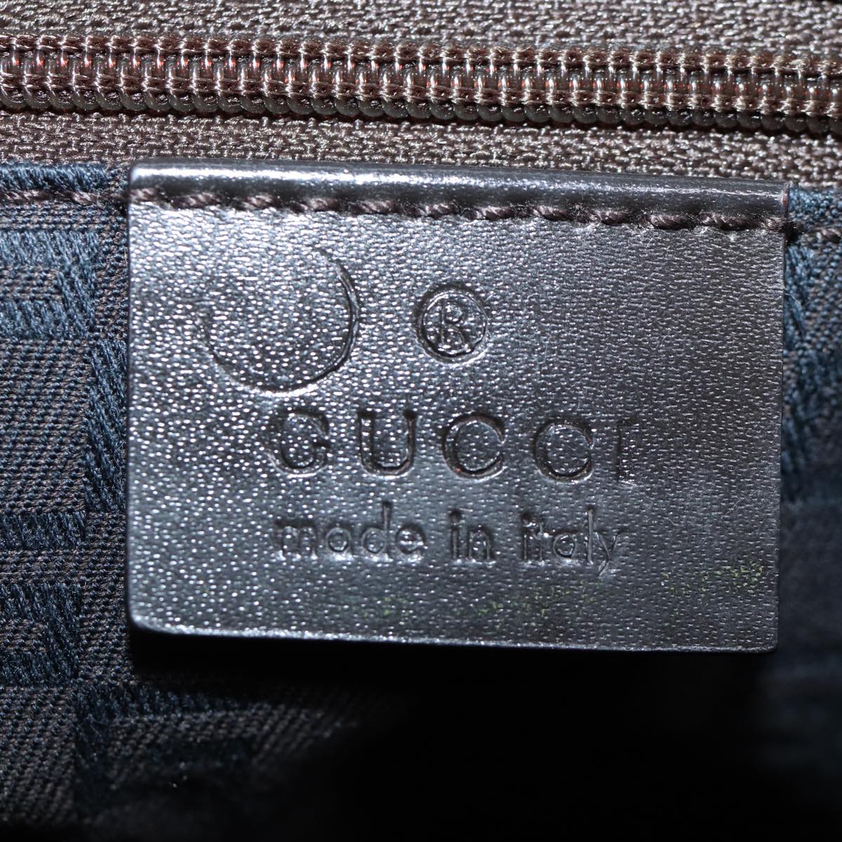 GUCCI GG Canvas Shoulder Bag Outlet Black 105649 72837