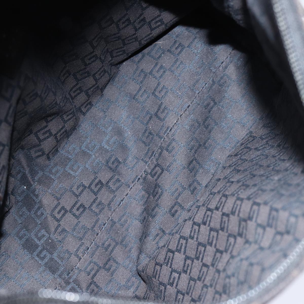 GUCCI GG Canvas Shoulder Bag Outlet Black 105649 72837
