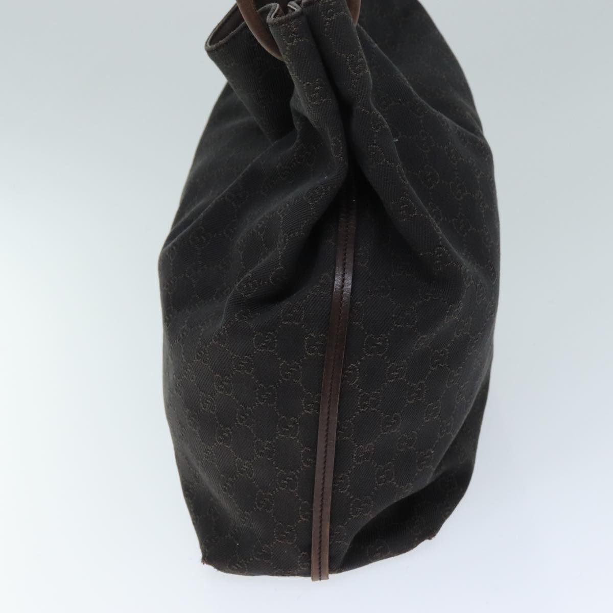GUCCI GG Canvas Shoulder Bag Brown 101340 72839