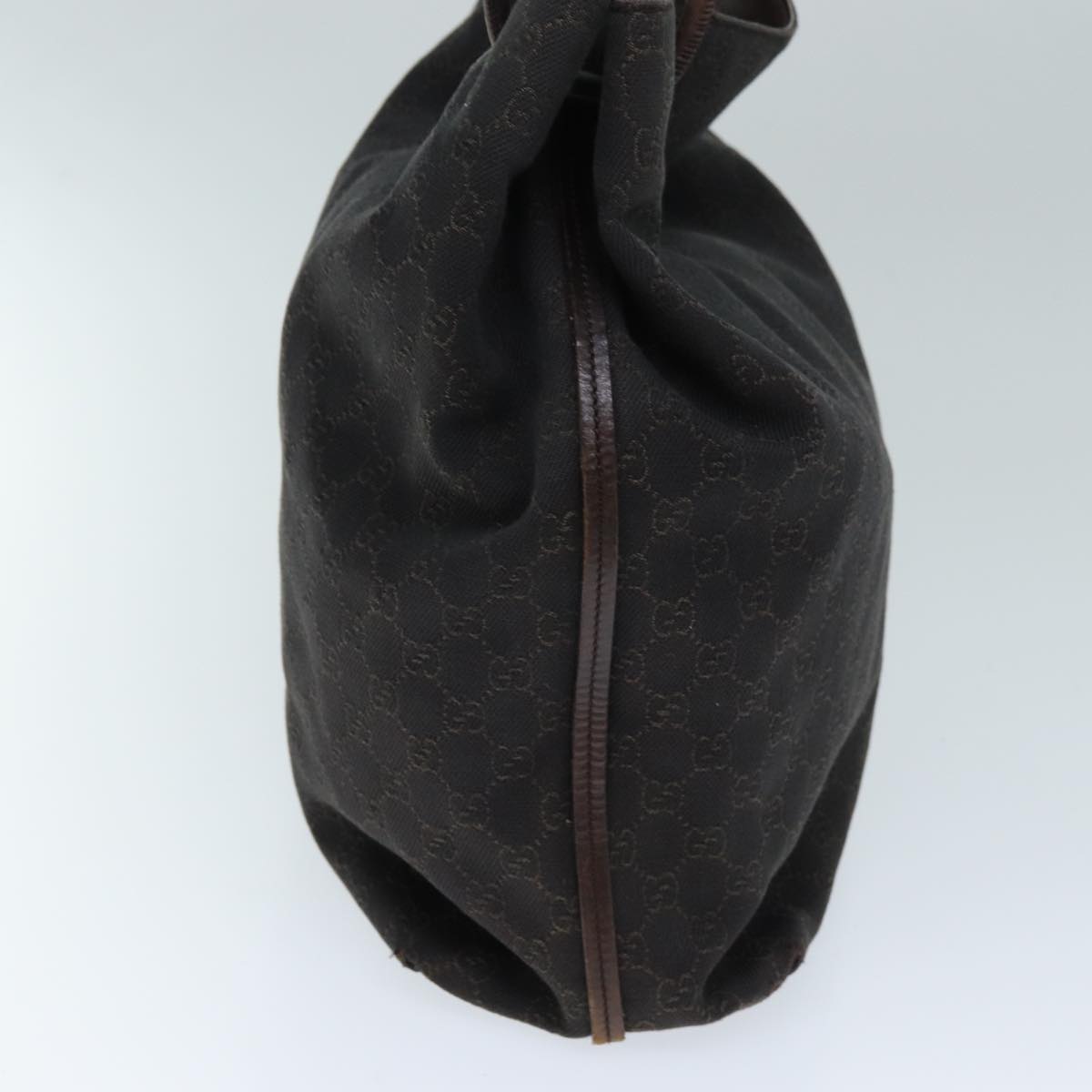 GUCCI GG Canvas Shoulder Bag Brown 101340 72839
