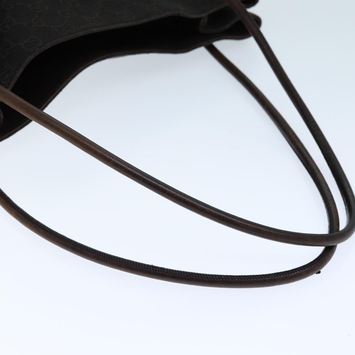 GUCCI GG Canvas Shoulder Bag Brown 101340 72839