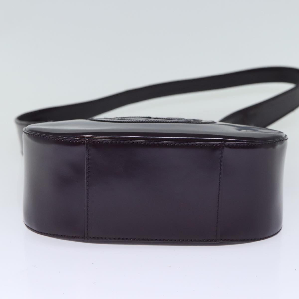 GUCCI Shoulder Bag Patent leather Purple 007 2046 0250 72963