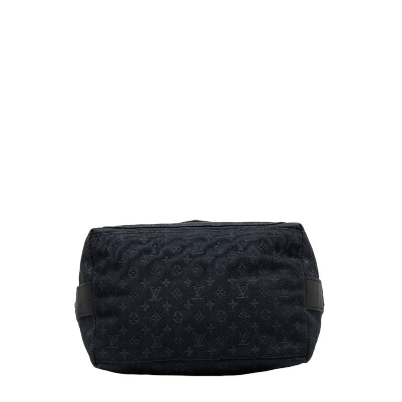 LOUIS VUITTON Louis Vuitton Monograms Mini Handbags Linen/Laser TST Blue Ladies Ladies