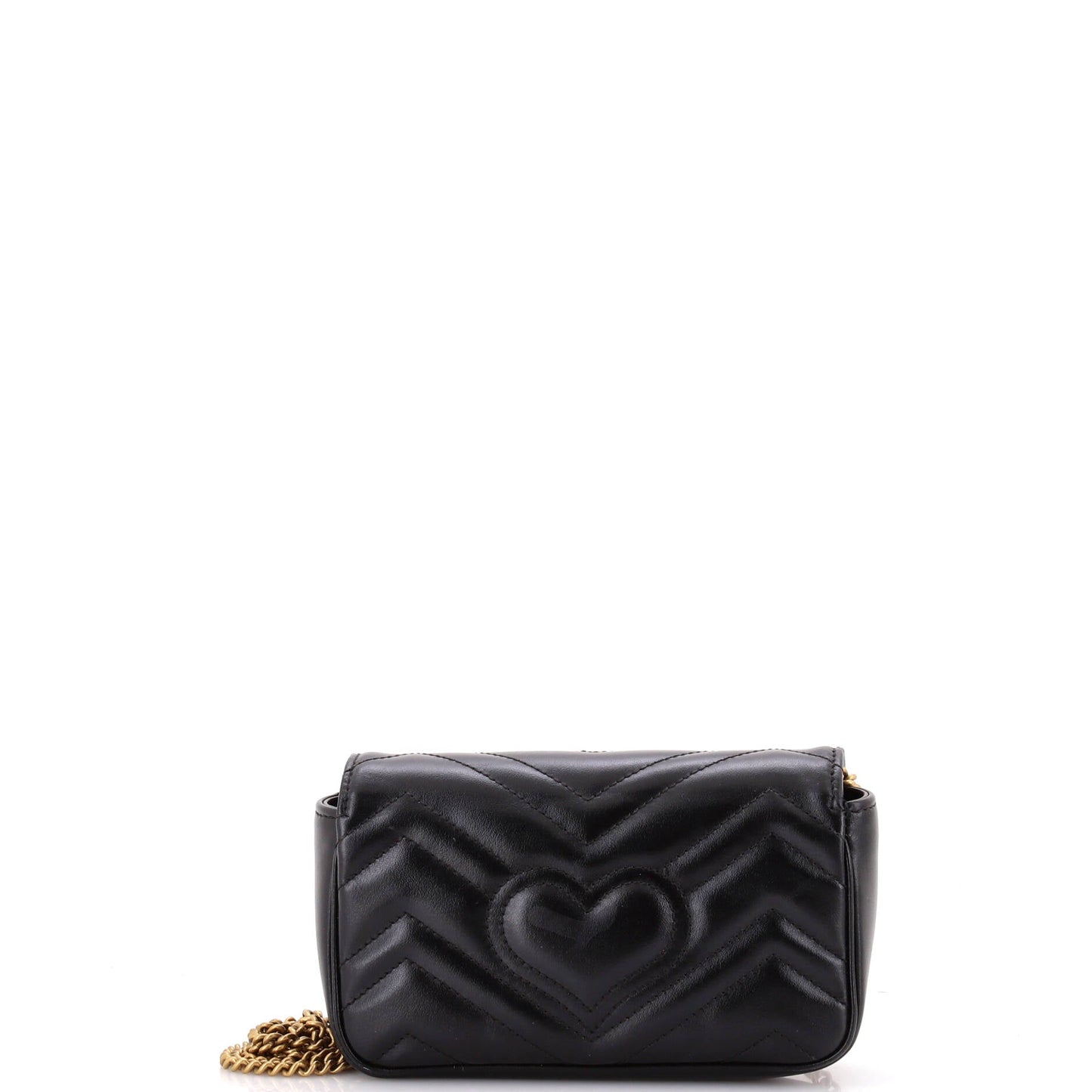 GG Marmont Flap Bag Matelasse Leather Super Mini