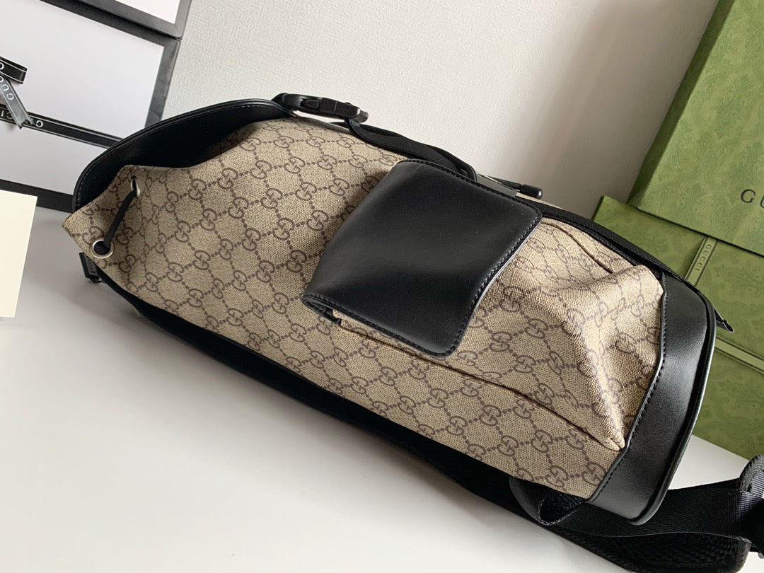 gg Supreme Cream Backpack For Men 16.5in/42cm gg