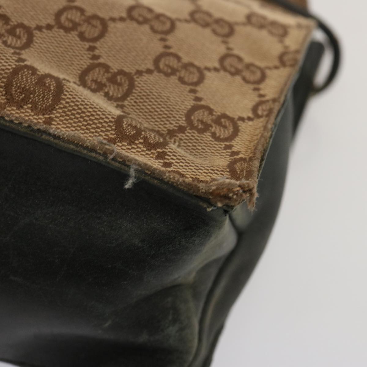 GUCCI GG Canvas Hand Bag Beige 002 1053 3754 73114