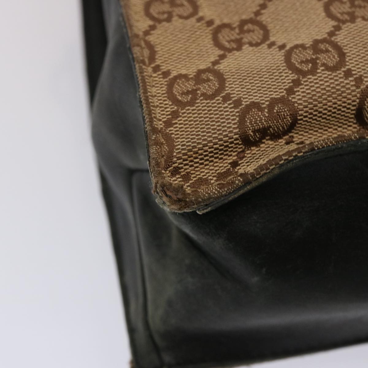 GUCCI GG Canvas Hand Bag Beige 002 1053 3754 73114