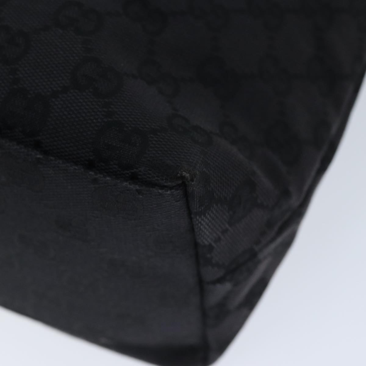 GUCCI GG Canvas Shoulder Bag Black 001 3386 1705 73127