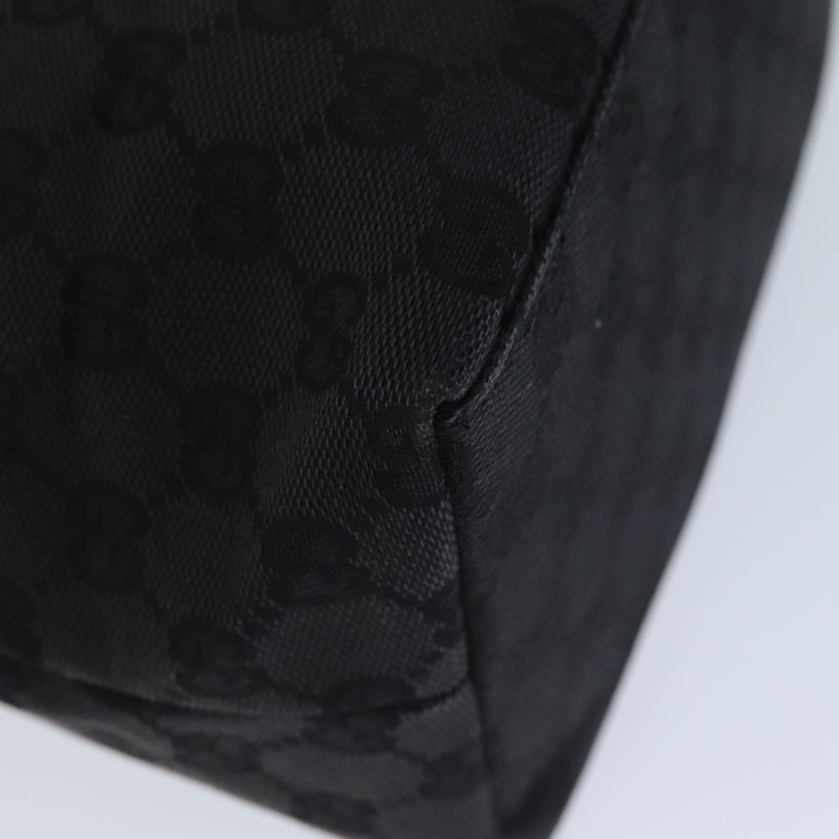 GUCCI GG Canvas Shoulder Bag Black 001 3386 1705 73127