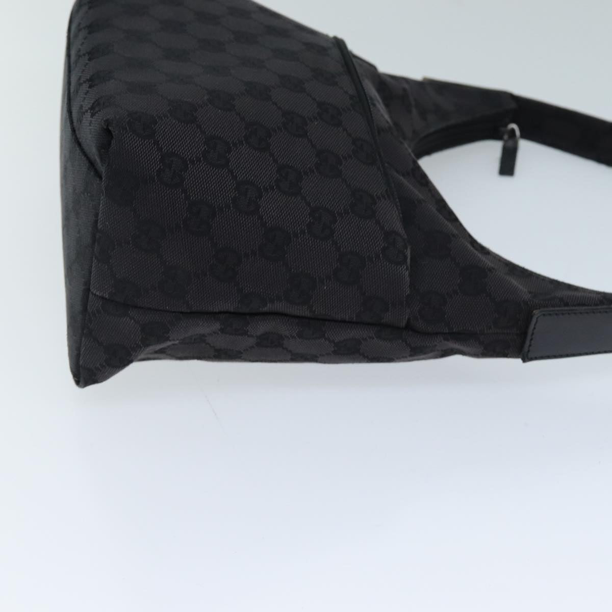 GUCCI GG Canvas Shoulder Bag Black 001 3386 1705 73127