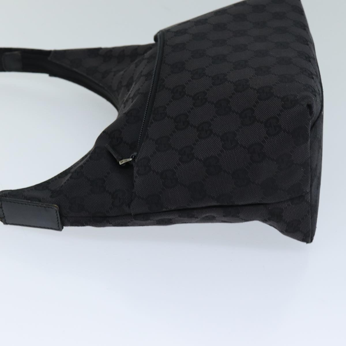 GUCCI GG Canvas Shoulder Bag Black 001 3386 1705 73127