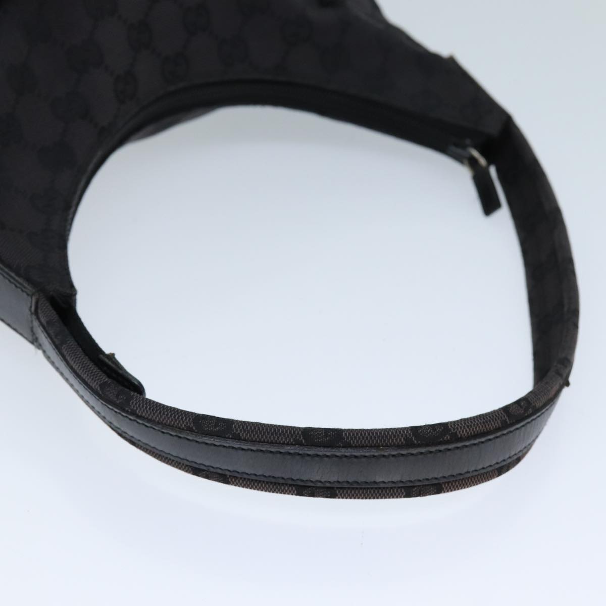 GUCCI GG Canvas Shoulder Bag Black 001 3386 1705 73127