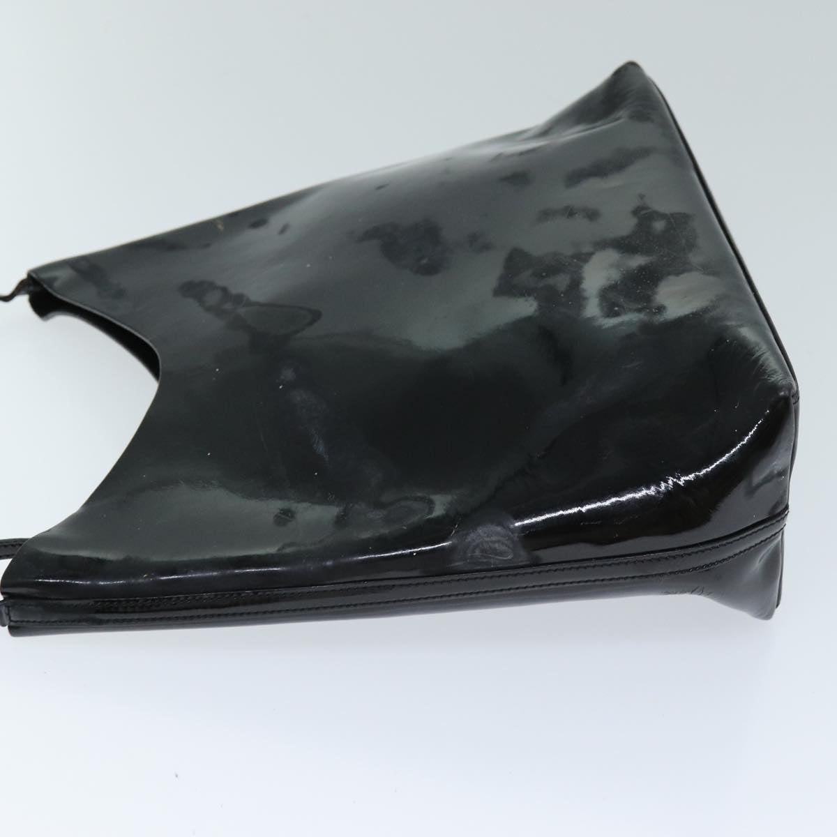 GUCCI Shoulder Bag Patent leather Black 73146