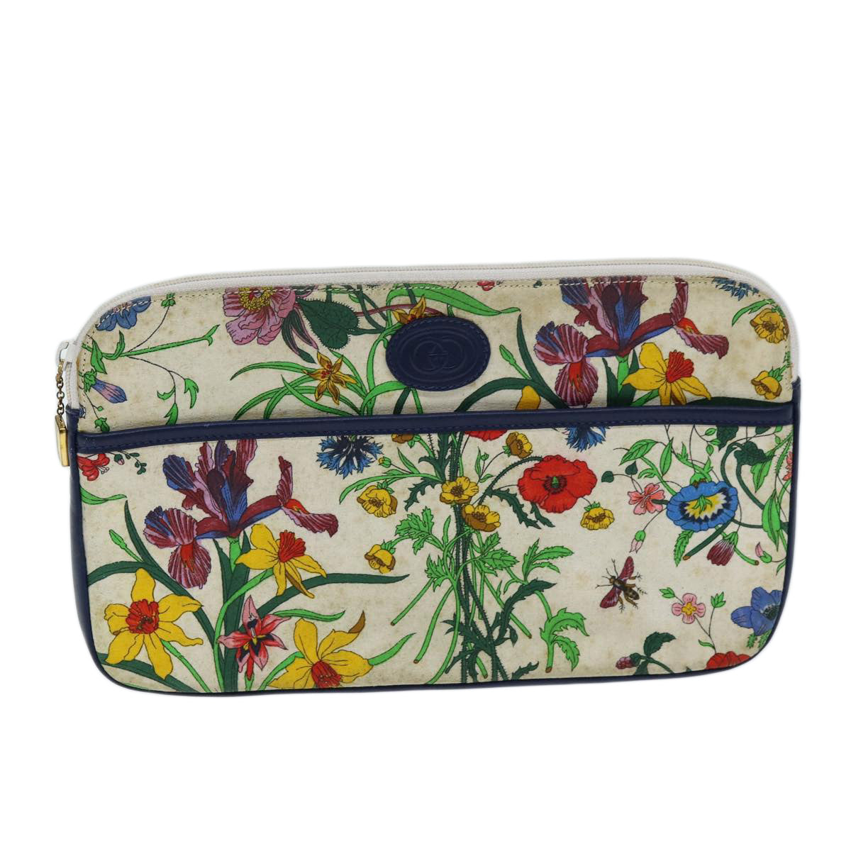 GUCCI Clutch Bag Canvas Beige 004 92 0142 73148