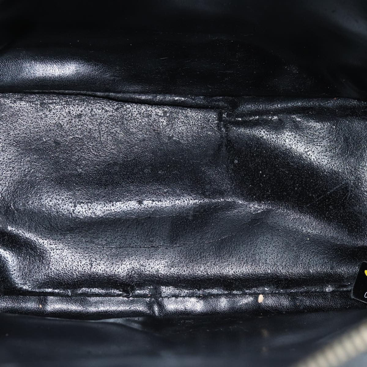 GUCCI Shoulder Bag Patent leather Black 001 090 1649 73156